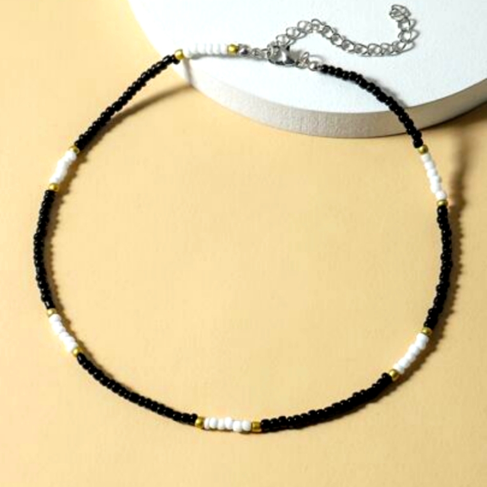 Boho choker necklace 🖤🤍